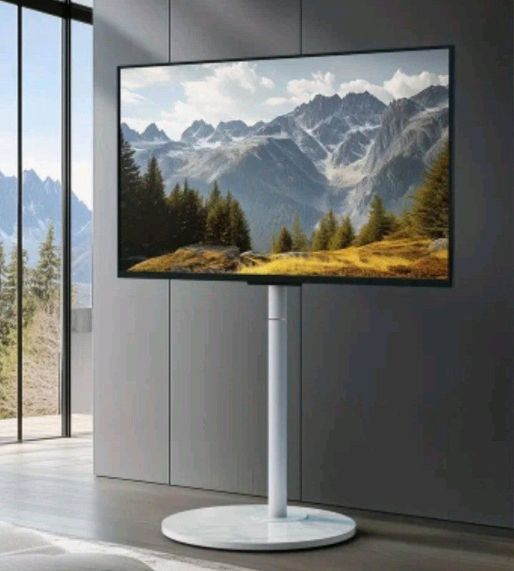 Heavy Minimalist TV Floor Stand 40”-75” Adjustable TV Screens Max Load of 40kg