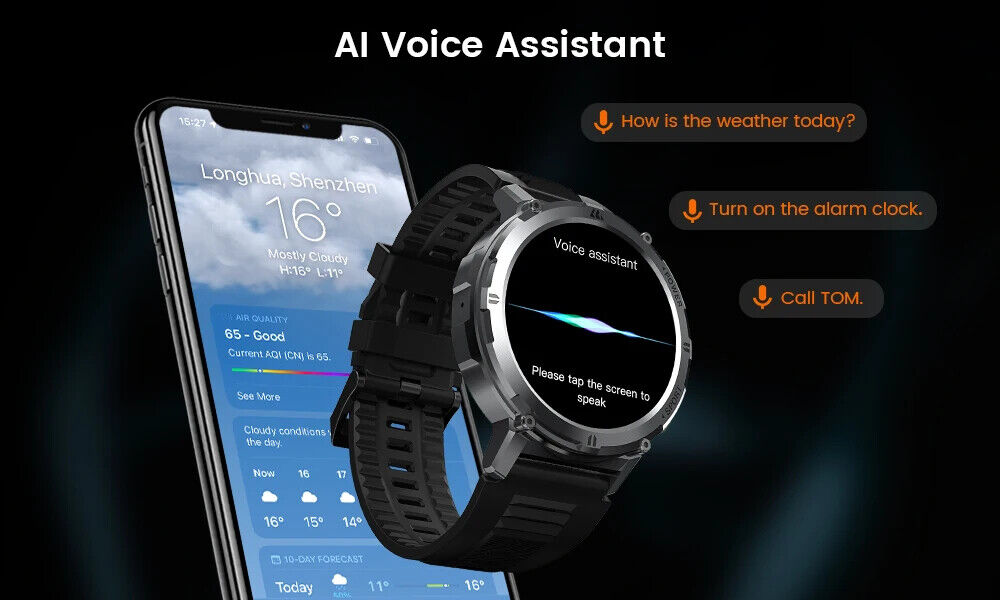 Smartwatches For Men SmartWatch Digital Fitness Electronic 5ATM Waterproof Sport