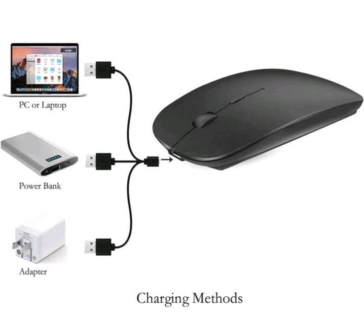 Rechargeable Bluetooth Mouse windows/android/iOS/Mac