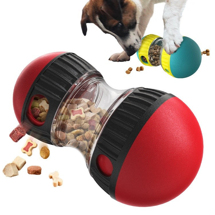 Food Dispensing Dog Toy Tumbler Leaky Food Ball Puzzle Toys Interactive Slowly F