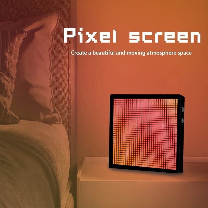 LED Lamp Matrix Pixel Panel RGB USB Car Sign Display Window Desktop Lamps GIFT