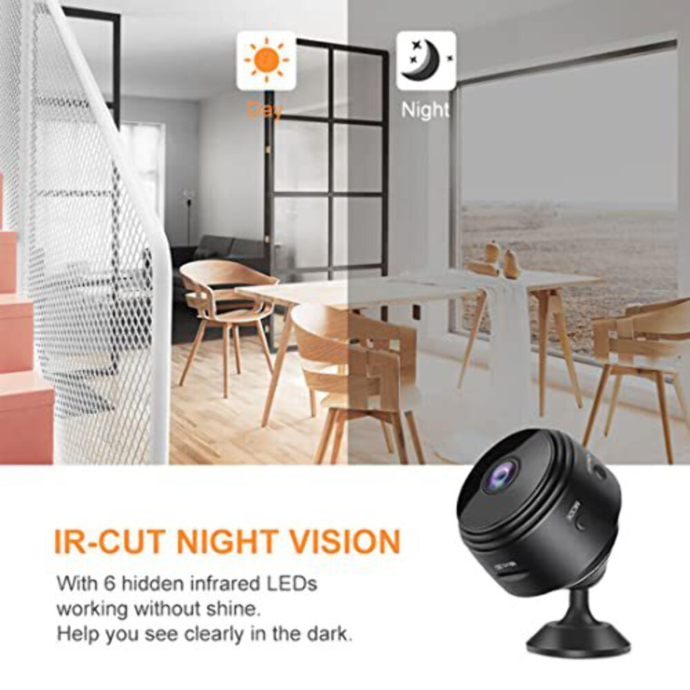 A9 Mini Camera WiFi 1080P HD IP Camera Home Security Magnetic Wireless Mini Camc