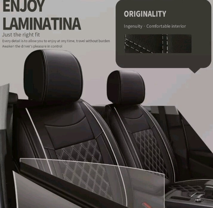 PU 2/5 Seat Cover Luxury Leather Front & Rear Cushion For Lexus ES300h 330 ES350
