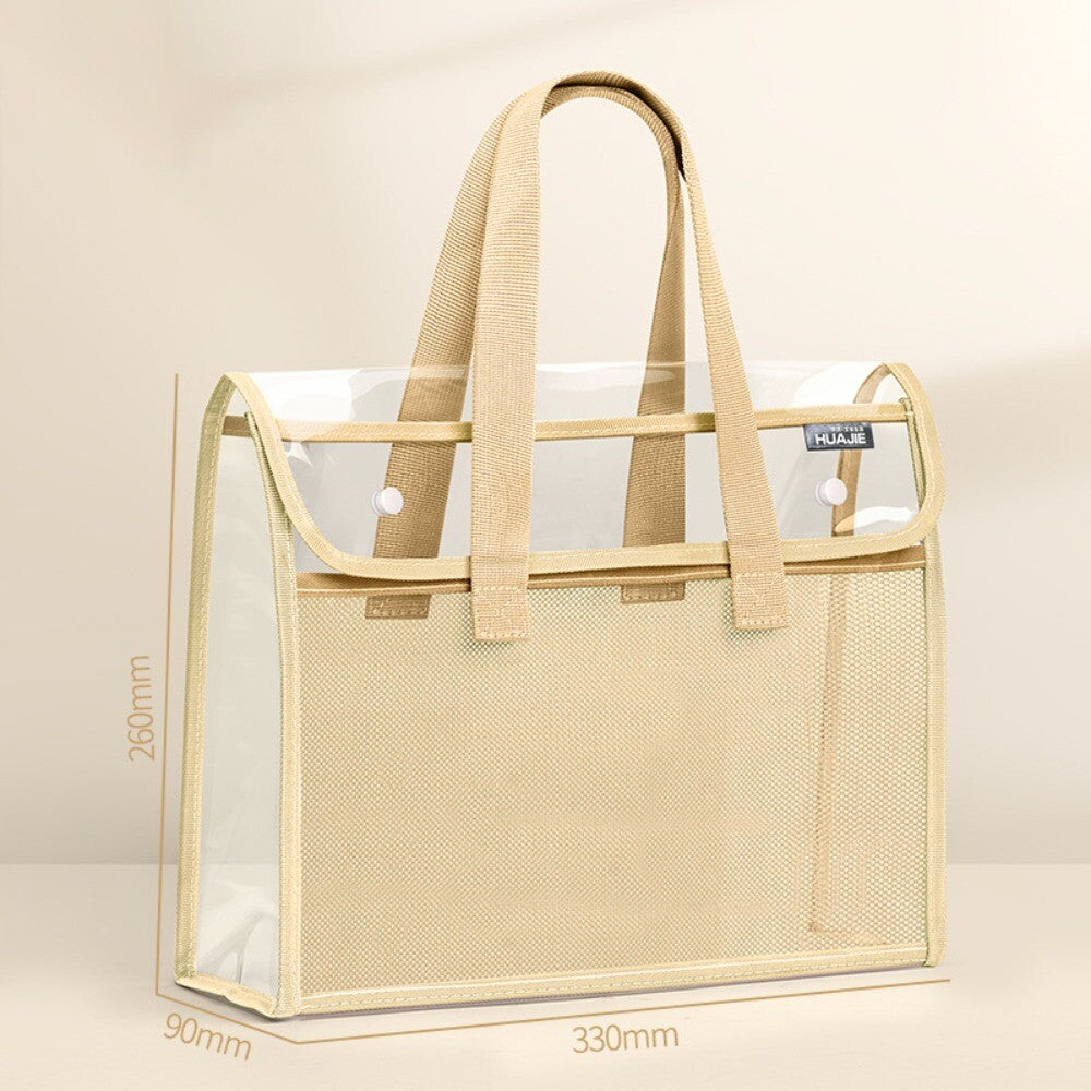 Multifunctional Test Handbag Data Storage Bag School Office Supplies