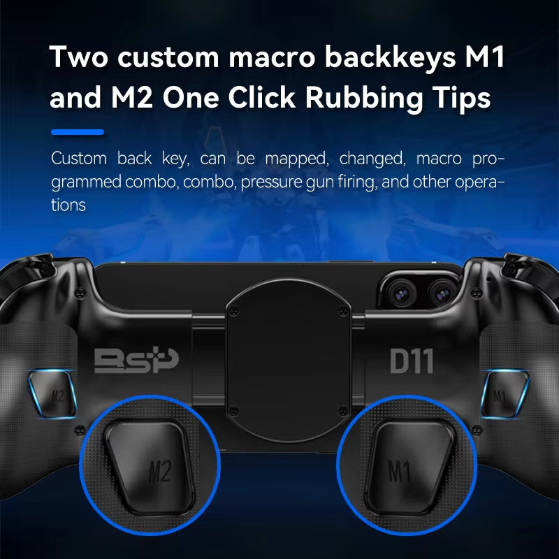 BSP-D11Stretching Wireless Gamepad for Switch/PS4/PS3 Controller for Android/iOS