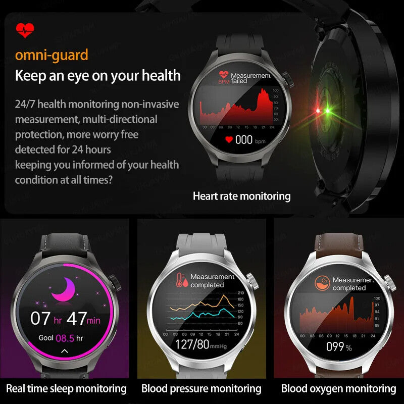 New HUAWEI GPS Sports smartwatch 1.85 AMOLED Screen Bluetooth Call SmartWatchs.