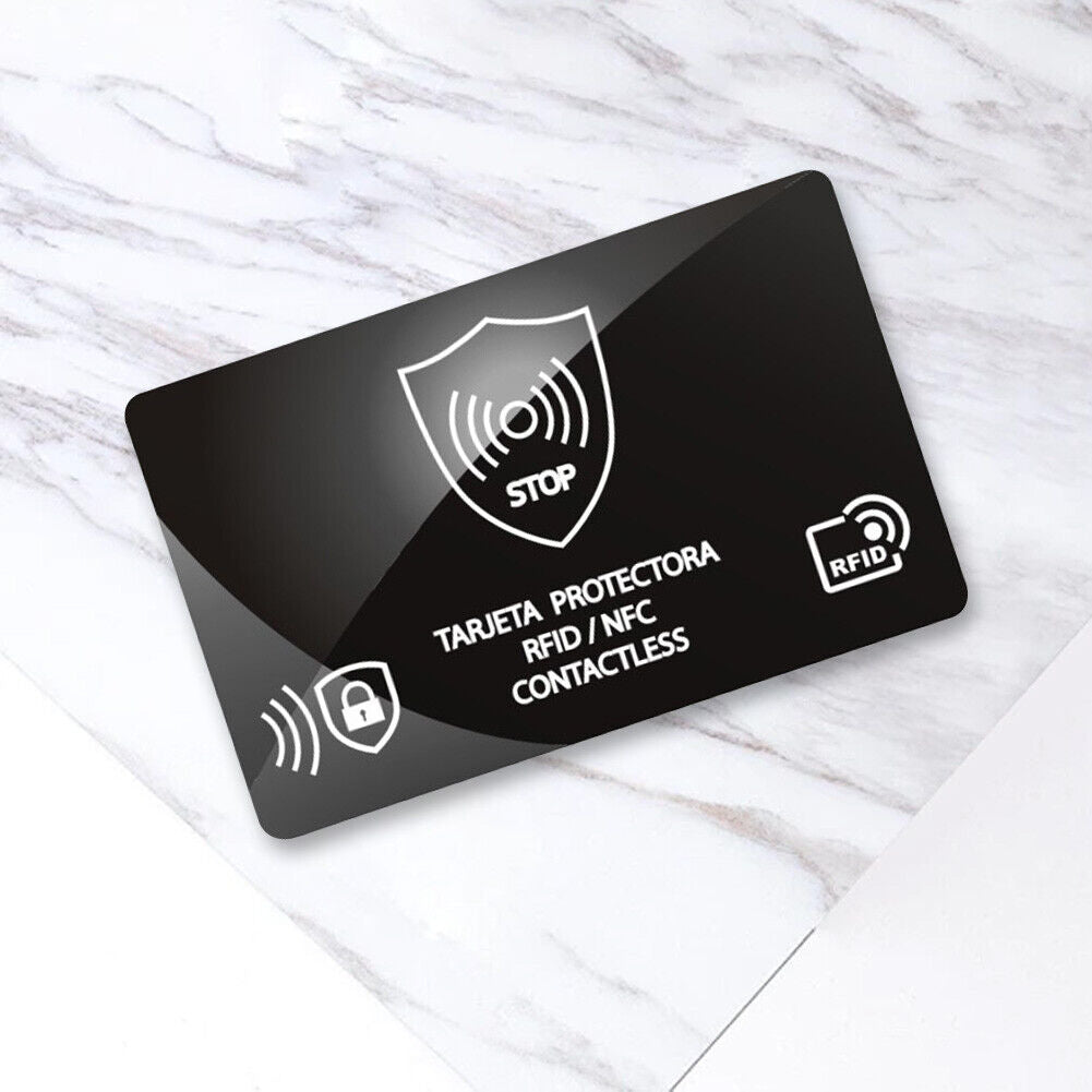 5x RFID Blocking Sleeves Credit Card Protector Holders Theft Protection Secure