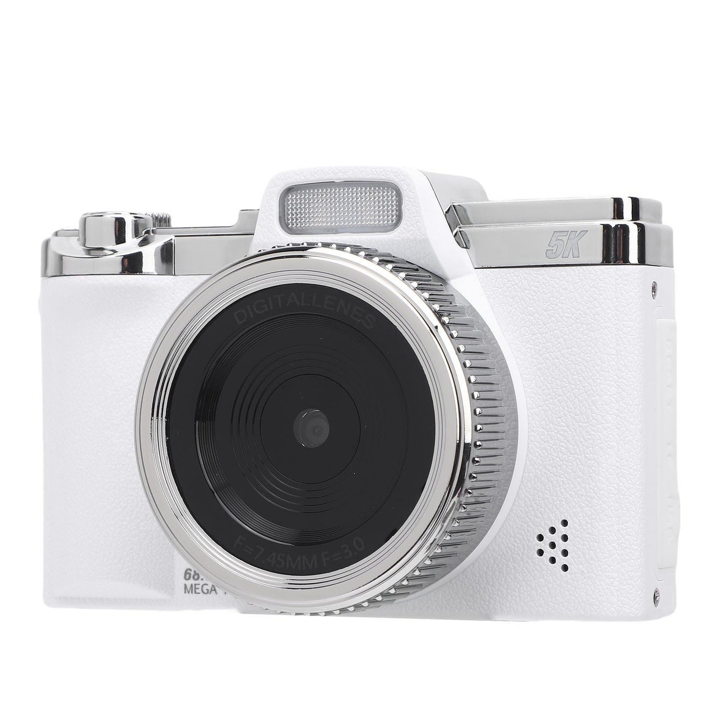 Digital Camera 64MP Pixels 5K HD 16x Zoom AF Autofocus Retro Compact Vlog Kit