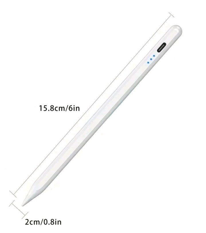 Stylus Pen for iPad 10&9th Generation, 2X Fast Charge Apple iPad Pencil A-White