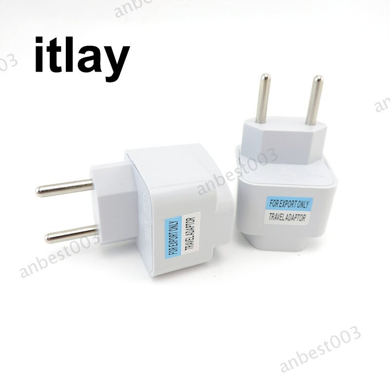 US/UK/AU/DE Plug Adapter USA To Europe Travel Wall AC Power Charger Converter