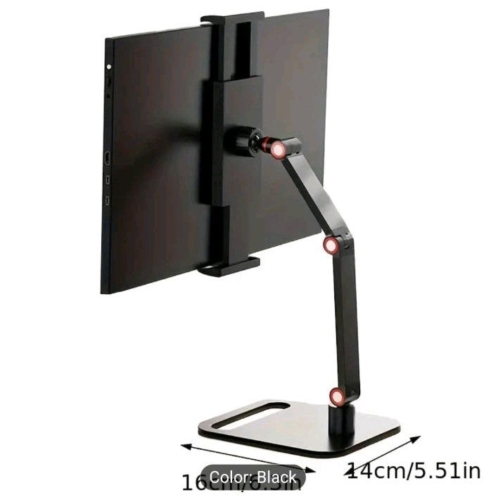 Rotating Portable Monitor Metal Stand Holder