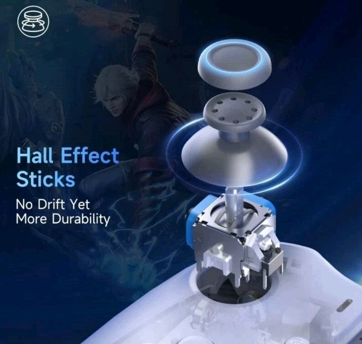 EasySMX M15 Mobile Gaming Controller Android iPhone 15/16 Hall Effect Sticks