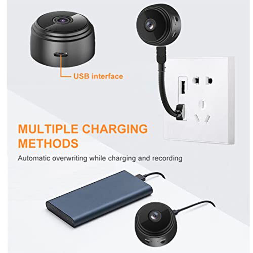 A9 Mini Camera WiFi 1080P HD IP Camera Home Security Magnetic Wireless Mini Camc