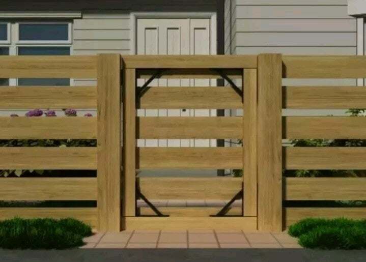 Heavy Duty Gate Corner Brace Bracket, Anti Sag Gate Kit Adjustable Gate Kit