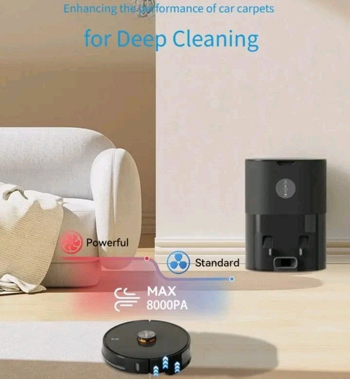 Lydsto S1 MAX Sweeping And Mopping All-in-One Robot, Vacuum Cleaner And Mop Comb