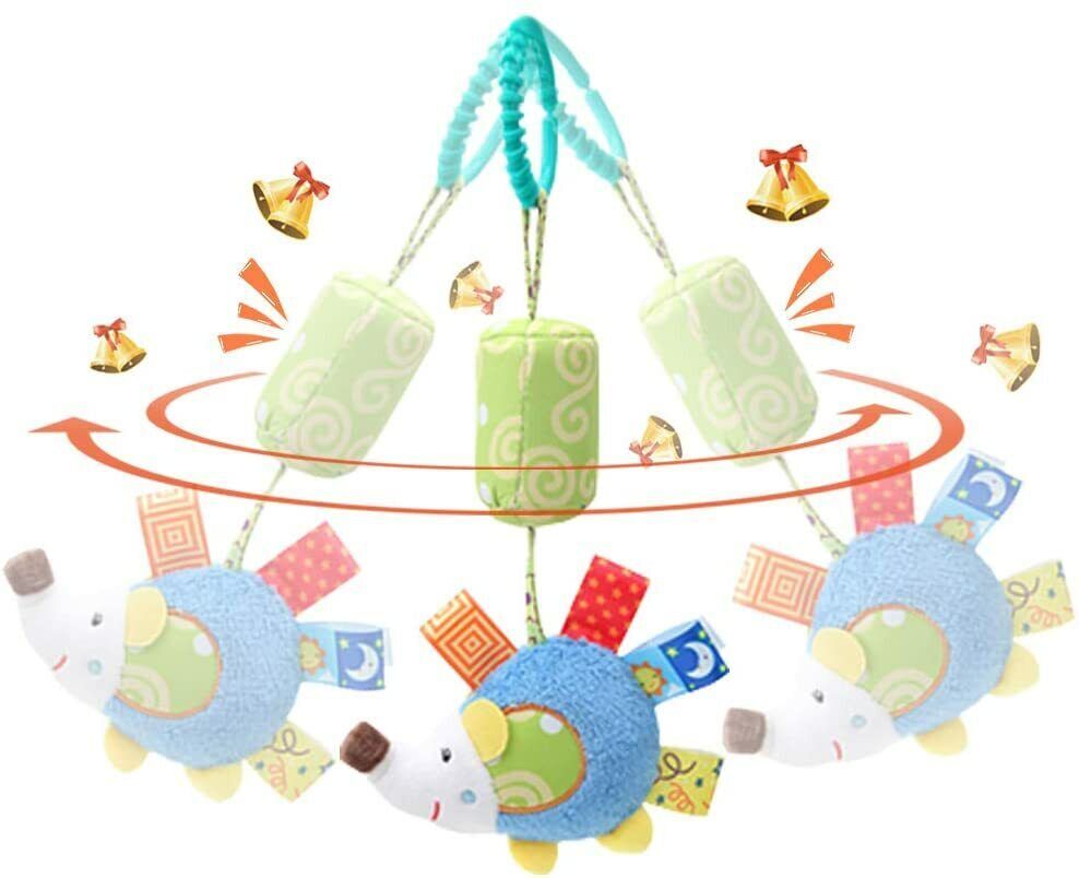 Baby Stroller Toy 6pcs 0-6 Mouth With Hanging Teether Toys For Boy Girl Gift