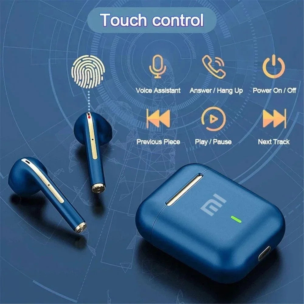Wireless Earphones Earbuds | Hifi Stereo | Microphone | Waterproof | Noise-Cance