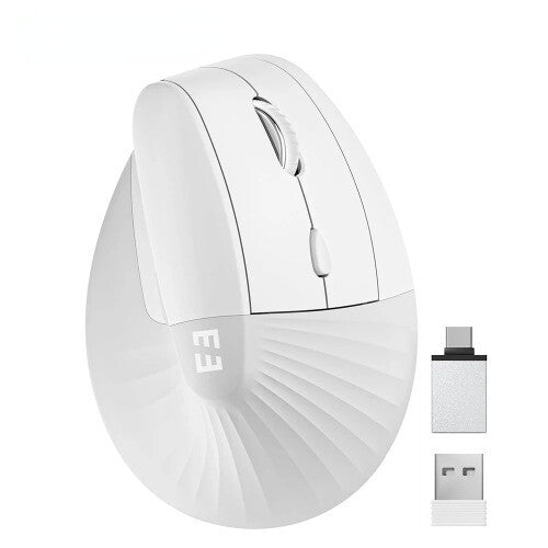 Vertical Wireless Mouse Type C Rechargeable Ergonomic USB & Type C Mice