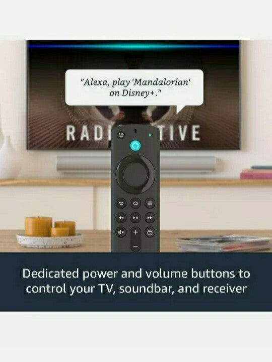 Amazon Fire TV Stick 3rd Gen with Alexa includes TV controls 2021 release