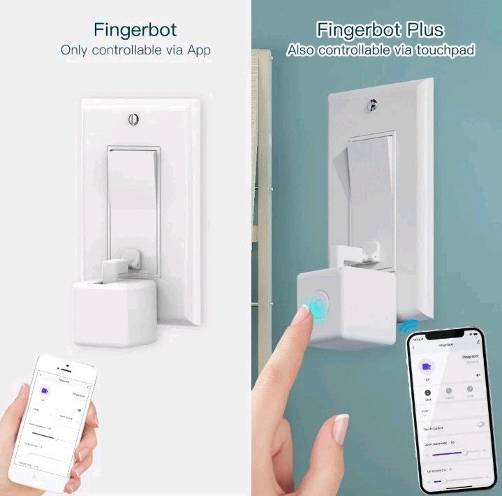 2PC Smart Fingerbot Button Pusher Intelligent Switch Control Hub