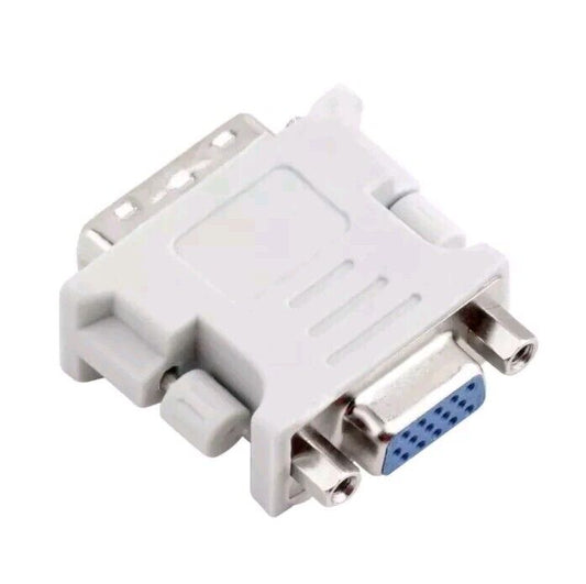 Brand New DVI DVI-I 24+5 Pin Male to VGA Female M-F Video Adaptor Converter