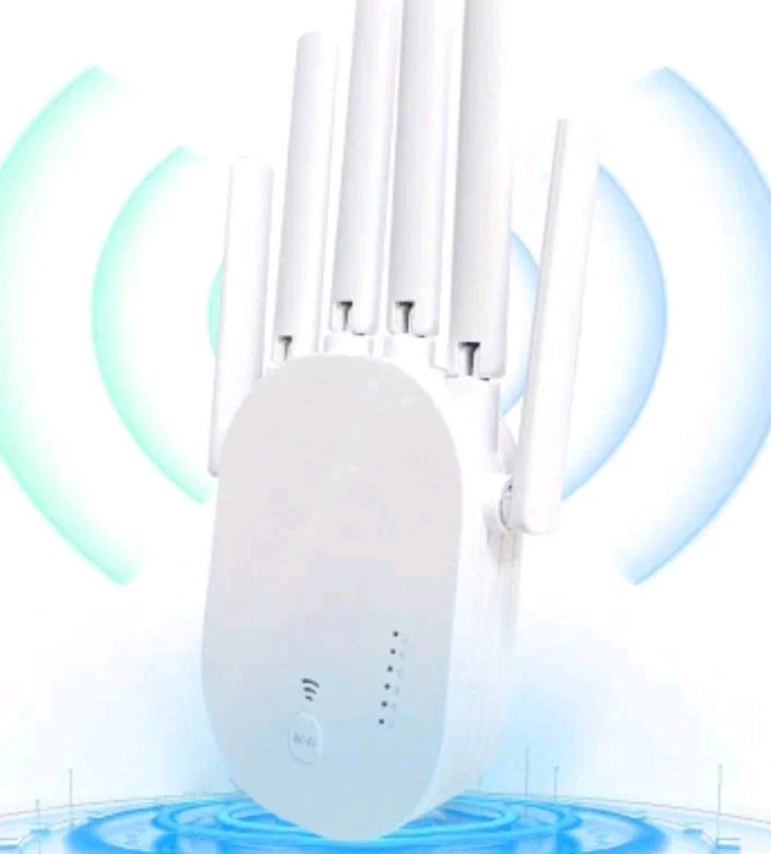 2025 WiFi Extender Signal Booster, WiFi Extender 5GHz/2.4GHz 1200Mbps WiFi Range