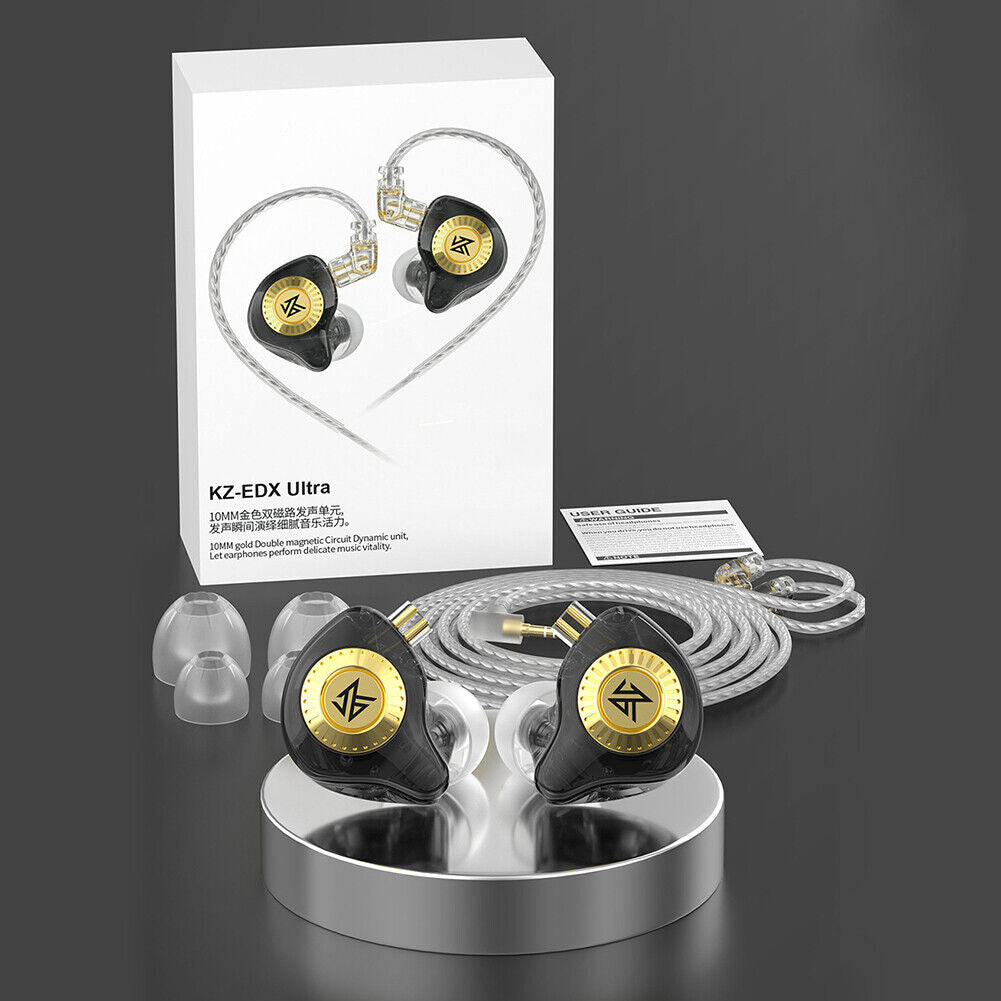EDX Ultra HiFi Earbuds Ergonomic Wired Headphone 3.5mm Plug for Music Sport Game