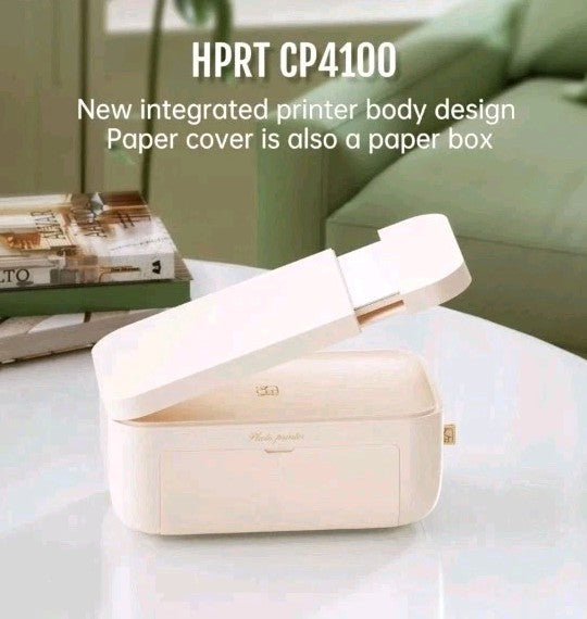 HPRT PHOTO PRINTER 4"X6",+20 SHEETS&1 RIBBON,WI-FI WIRELESS INSTANT PICTURE