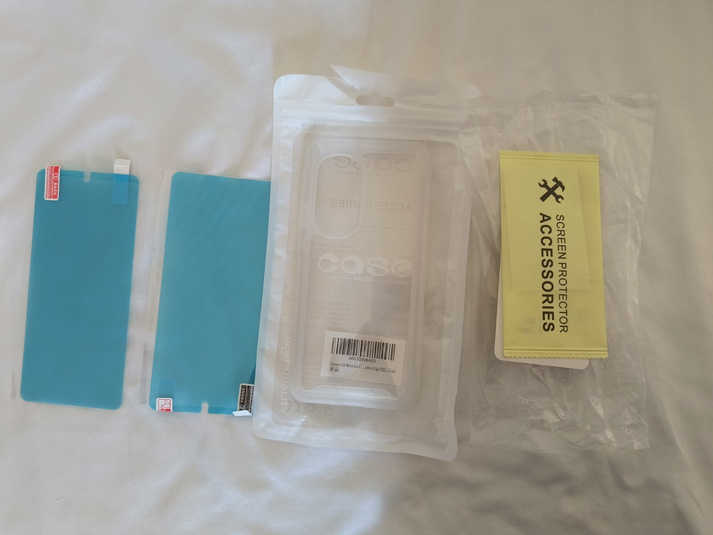 Clear Protective Phone Case Compatible with Moto Edge (2022)