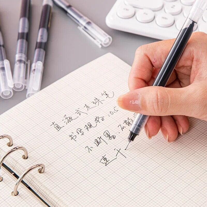 10Pcs Gel Pen Set with 0.5mm Precision Writing Tip - Smooth, Quick-Drying, Kawai