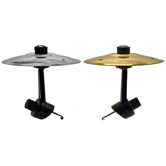 Air Vent Cymbals with Suction Cup and Hook Wear Resist Car Percussion Instrument