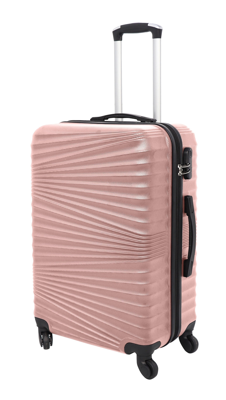 3 Pcs Suitcase Set ABS Hard Shell 4 Wheeled Trolley Lightweight Luggage PIONEER