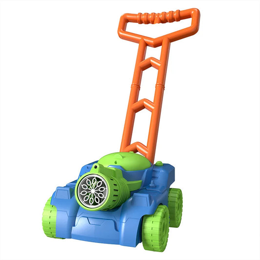 Automatic Lawn Mower Bubble Machine Weeder Soap Maker Blower Baby Activity Walke
