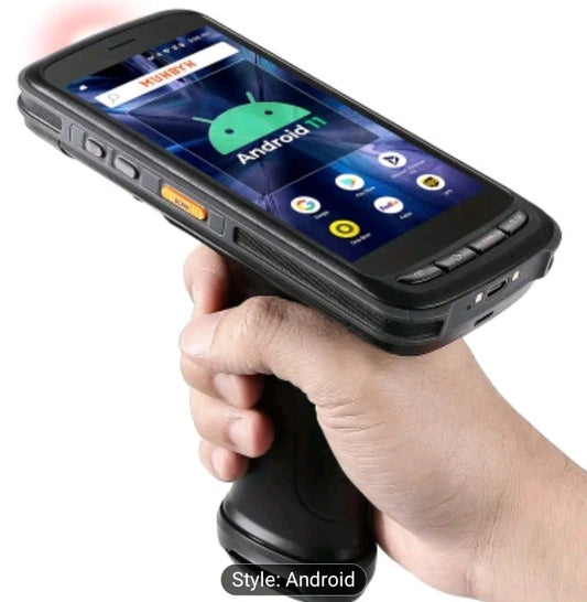 MUNBYN Android11 Barcode Scanner 8000mAh Battery Zebra SE4750 Mobile Scanner