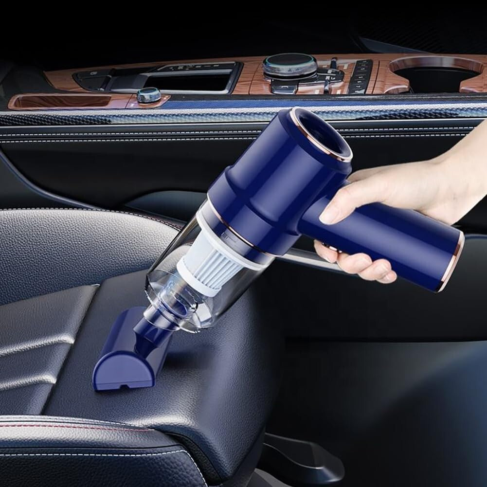 Lightweight Portable Vacuum Cleaner - 9000Pa Strong Suction Ideal for Cars