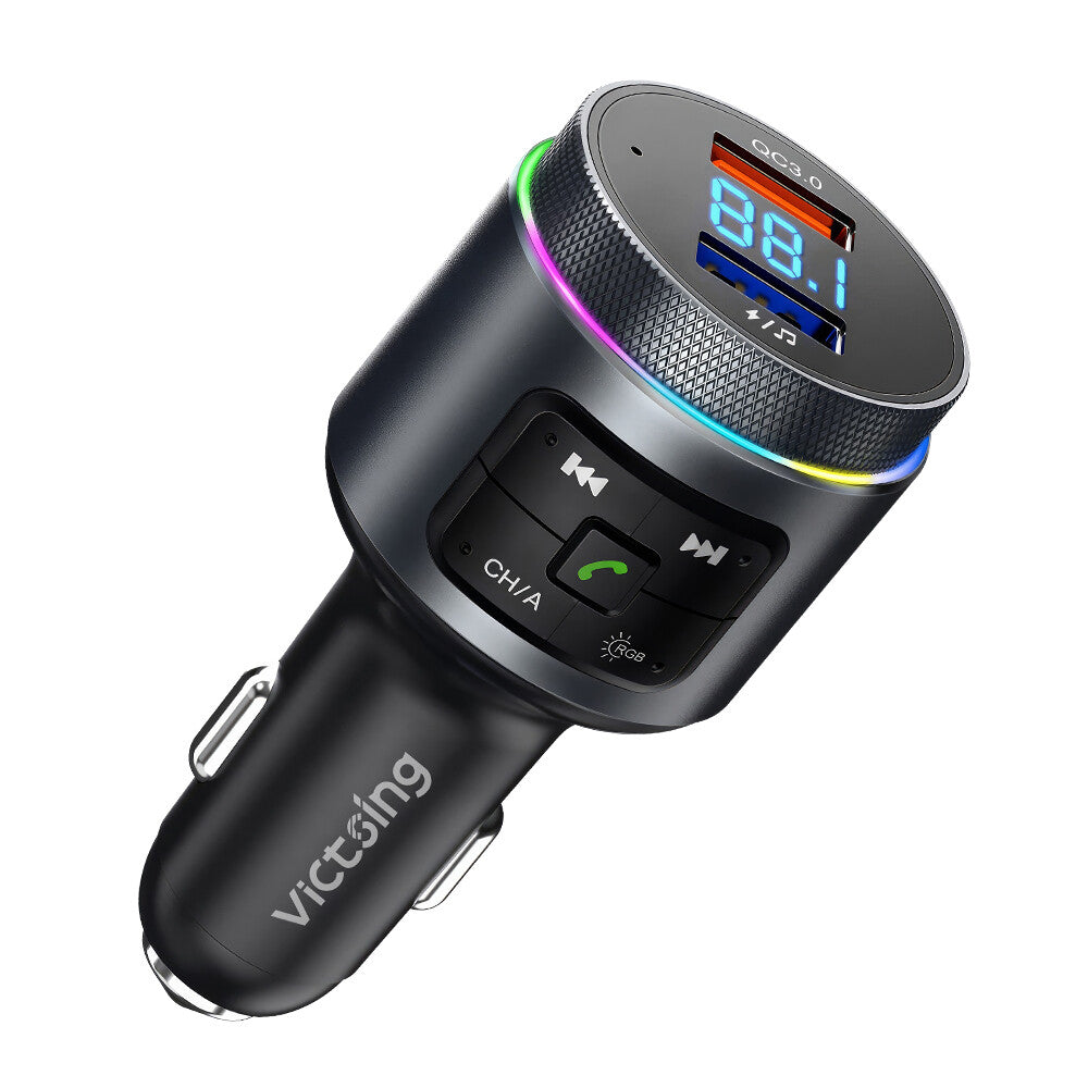 Bluetooth Car FM Transmitter MP3 Player Radio Wireless Adapter Kit 2 USB Charger