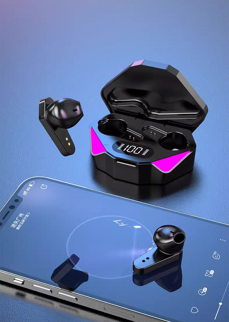 Game Wireless Bluetooth 5.3 Headset TWS Earphones Earbuds Stereo Headphones