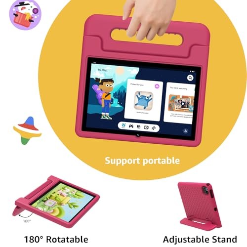Kids Tablet-2024, Android 14 Tablet for Kids, 10.1-inch Tablet for Toddlers,