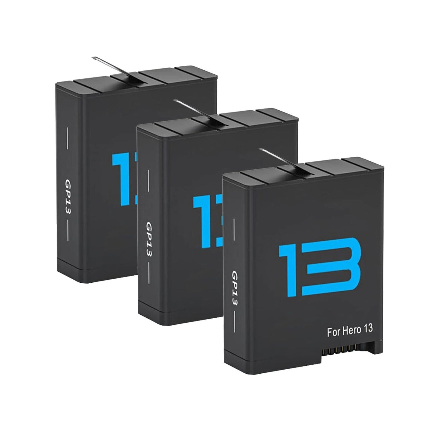 2280mAh for GoPro Hero 13 Battery+3-Slots Box Charger Black Camera Accessories