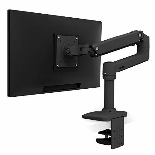 El Gotron LX Desk Mount Monitor Arm Matte Black 34-In (3.2 to 11.3kg) 45-241-224