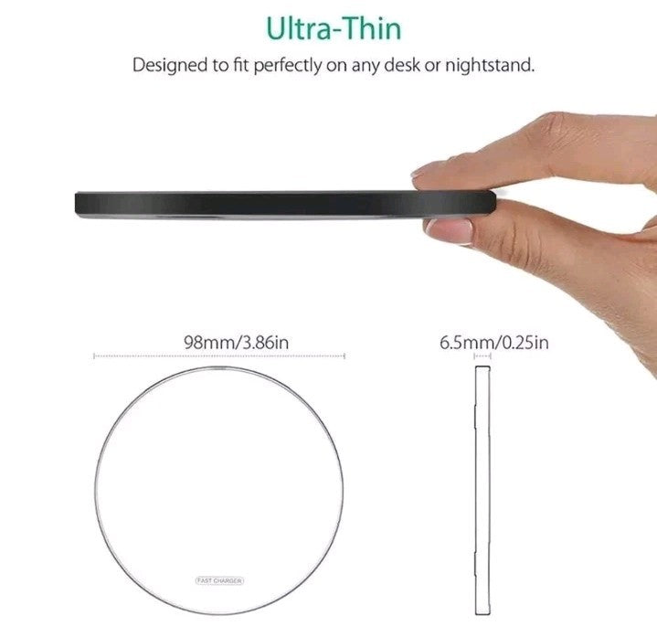 Fast Wireless Charger Charging Pad For lPhone 11 12 13 14 15 Samsung
