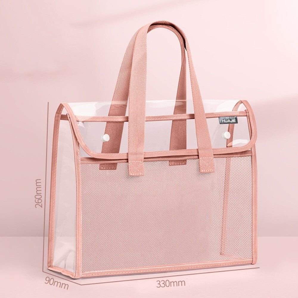 Multifunctional Test Handbag Data Storage Bag School Office Supplies