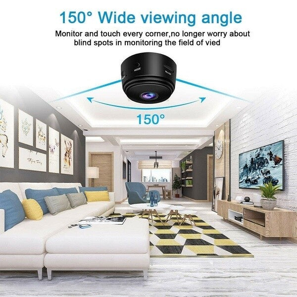 Camara De Seguridad Wifi Para Casas IP HD Camaras Inalambricas Vision Nocturna
