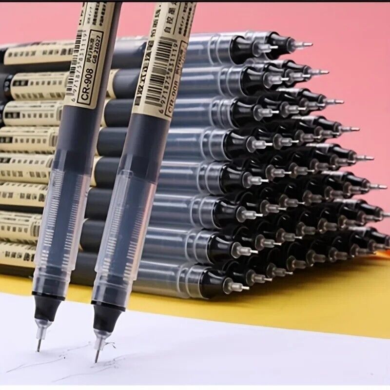 10Pcs Gel Pen Set with 0.5mm Precision Writing Tip - Smooth, Quick-Drying, Kawai