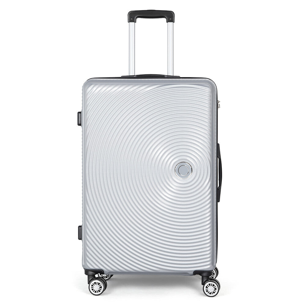 20&24&28" Luggage Travel Set Bag ABS Trolley Hard Shell Suitcase w/Lock 3Pcs