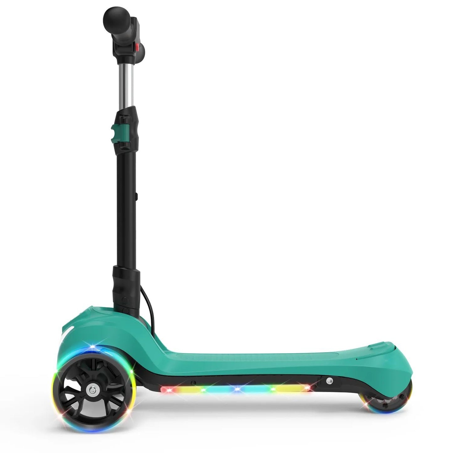 Folding Electric Scooter for Kids Ages 3-12 Bluetooth E-Scooter LED Wheels Gift
