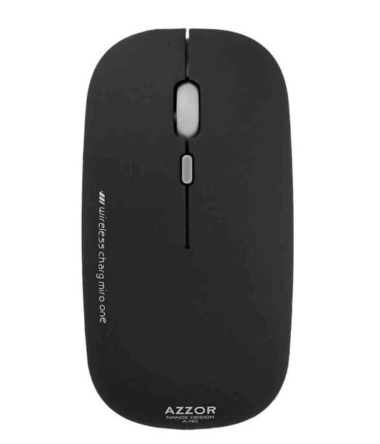 Azzor 2400DPI Rechargeable 2.4GHz Wireless Mouse Ultra-thin Mouse for Laptops