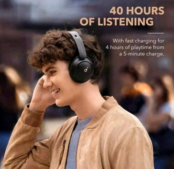 Soundcore Life Q30 Wireless Headphone Bluetooth Over Ear Headset Hi-Res Earphone