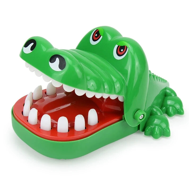 Crocodile teeth toy children's crocodile bites finger teeth game fun.