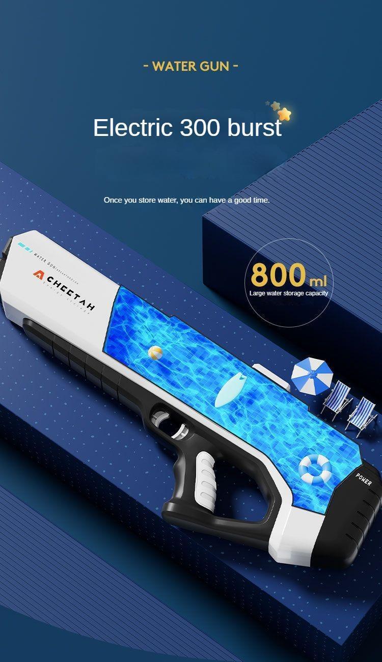 High Pressure Automatic Absorb Electric Water Gun Toy Summer Beach Water Gun Fig